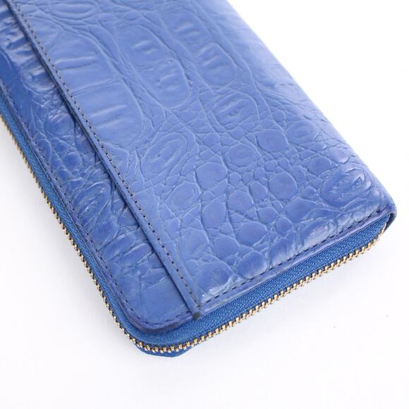 Kate Spade Cobalt Croc Wallet - Picture 9 of 12